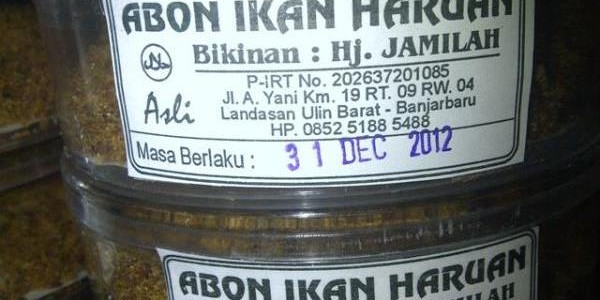 Abon Ikan Haruan
